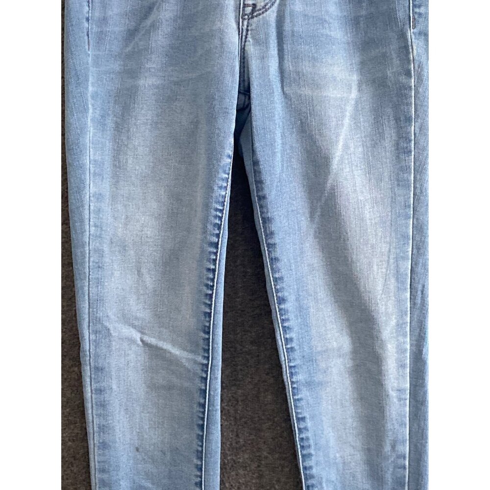 Aeropostale Blue Denim Jeans High Waisted Jegging 5 Pocket Women 00 Regular - Picture 8 of 16